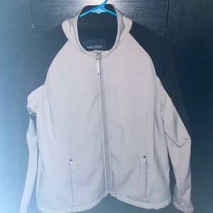 Nautica zip up fleece